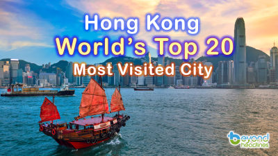 Hong Kong-world’s top 20 most visited city