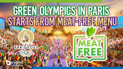 Green Olympics in Paris starts from meat-free menu