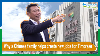 Why a Chinese family helps create new jobs for Timorese