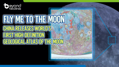 Fly me to the moon: China releases world's first high-definition geological atlas of the moon