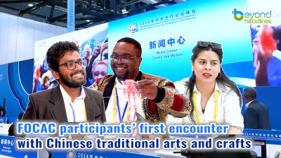 FOCAC participants’ first encounter with Chinese traditional arts and crafts