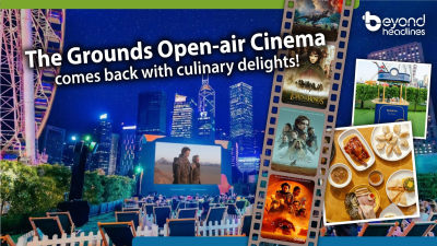 The Grounds Open-air Cinema comes back with culinary delights!