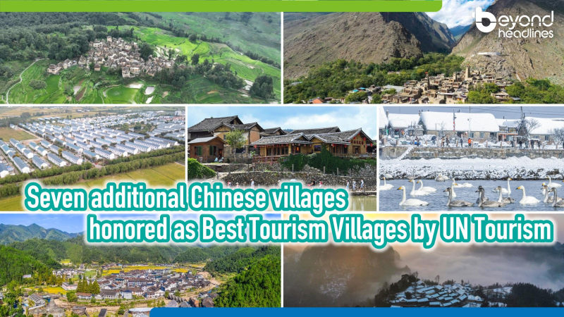 Seven additional Chinese villages honored as Best Tourism Villages by UN Tourism