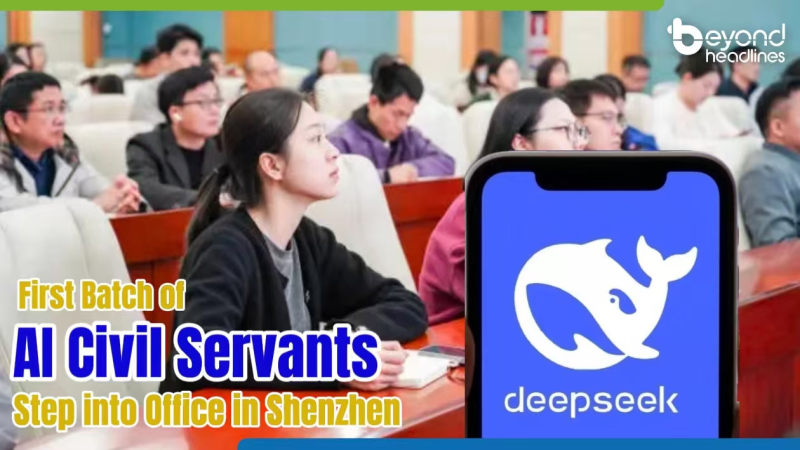 First Batch of AI Civil Servants Step into Office in Shenzhen