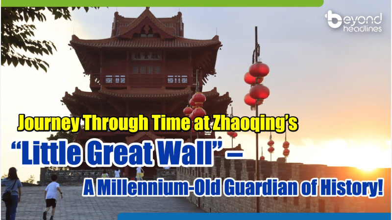 Journey Through Time at Zhaoqing’s “Little Great Wall” – A Millennium-Old Guardian of History!