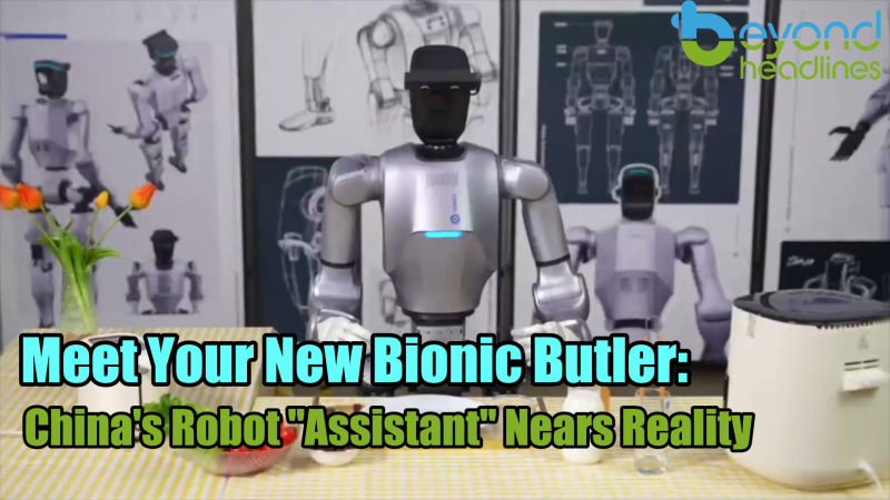 Meet Your New Bionic Butler: China’s Robot "Assistant" Nears Reality