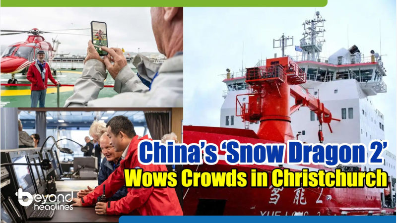 China’s ‘Snow Dragon 2’ Wows Crowds in Christchurch