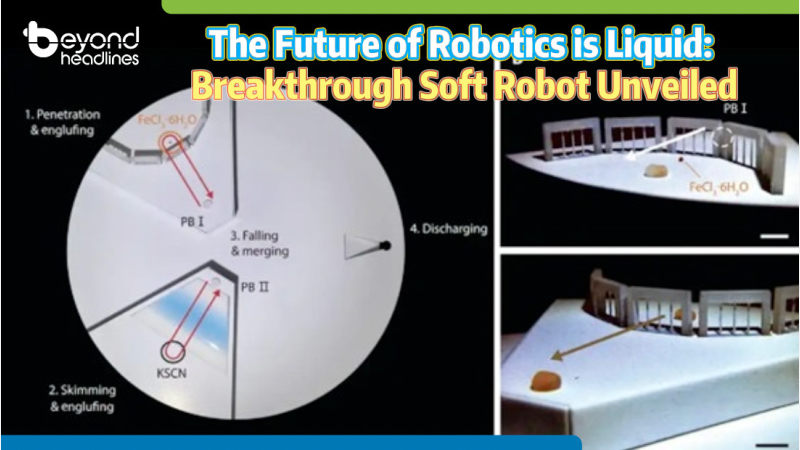 The Future of Robotics is Liquid: Breakthrough Soft Robot Unveiled