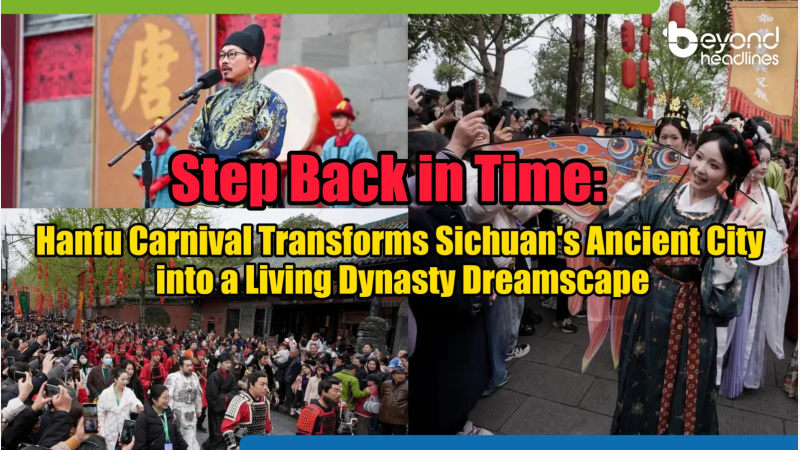 Step Back in Time: Hanfu Carnival Transforms Sichuan’s Ancient City into a Living Dynasty Dreamscape