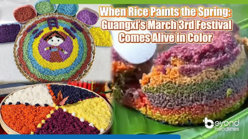 When Rice Paints the Spring: Guangxi's March 3rd Festival Comes Alive in Color