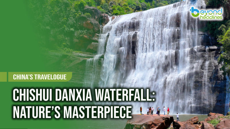 [China’s Travelogue] Chishui Danxia Waterfall: Nature’s Masterpiece
