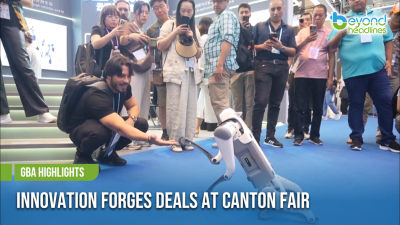 [GBA Highlights] Innovation Forges Deals at Canton Fair