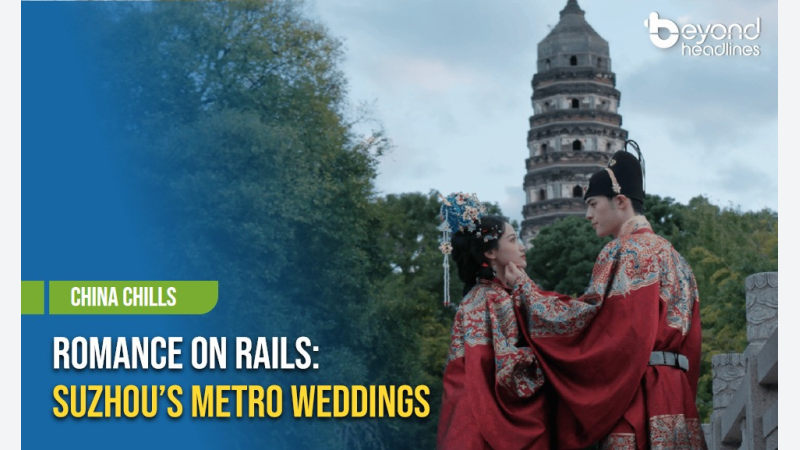 [China Chills] Romance on Rails: Suzhou’s Metro Weddings