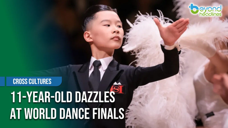 [Cross Cultures] 11-Year-Old Dazzles at World Dance Finals