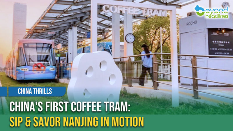 [China Thrills] China's First Coffee Tram: Sip & Savor Nanjing in Motion