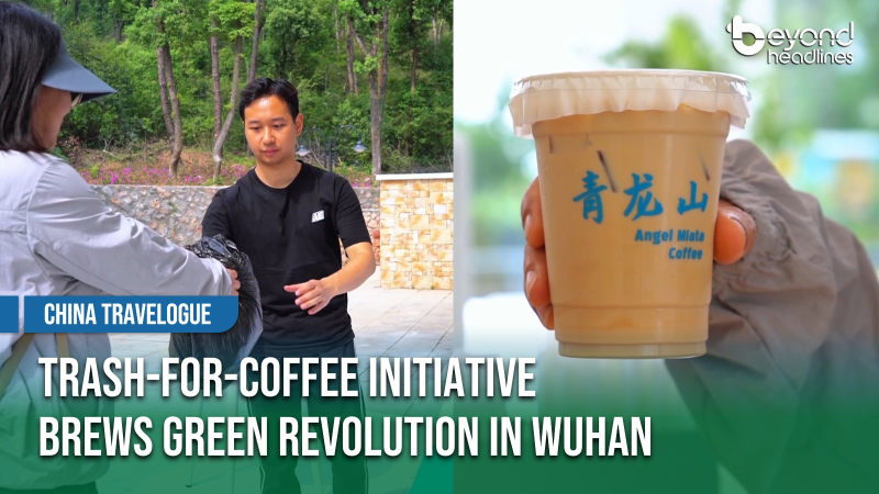 [China Travelogue] Trash-for-Coffee Initiative Brews Green Revolution in Wuhan