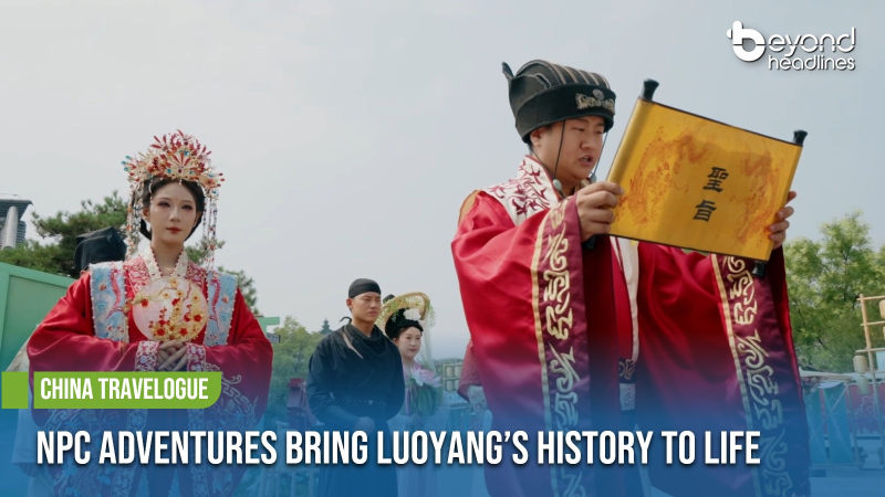 [China Travelogue] NPC Adventures Bring Luoyang’s History to Life