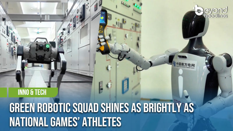 [Inno & Tech] Green Robotic Squad Shines as Brightly as National Games’ Athletes
