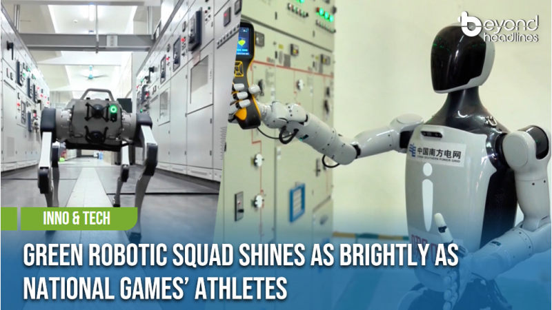 [Inno & Tech] Green Robotic Squad Shines as Brightly as National Games’ Athletes