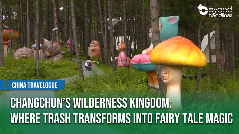 [China Travelogue] Changchun’s Wilderness Kingdom: Where Trash Transforms into Fairy Tale Magic