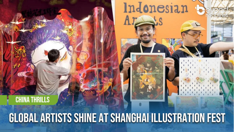 [China Thrills] Global Artists Shine at Shanghai Illustration Fest