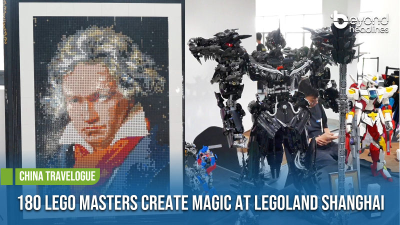 [China Travelogue] 180 LEGO Masters Create Magic at Legoland Shanghai