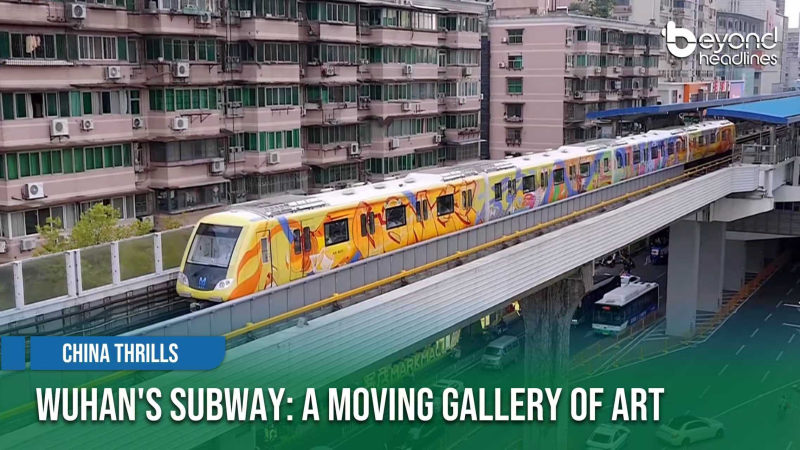 [China Thrills] Wuhan's Subway: A Moving Gallery of Art