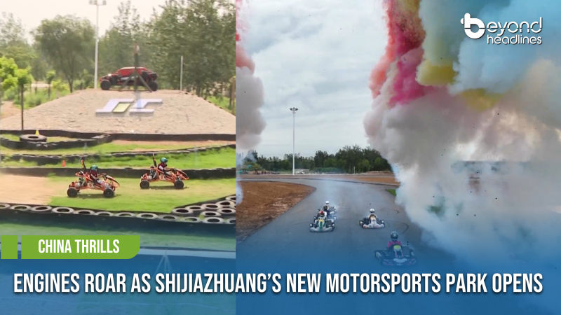 [China Thrills] Engines Roar as Shijiazhuang’s New Motorsports Park Opens