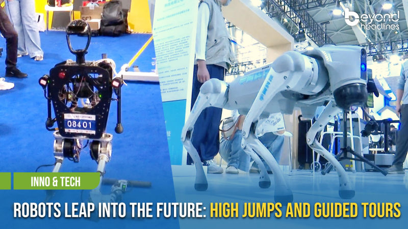 [Inno & Tech] Robots Leap into the Future: High Jumps and Guided Tours