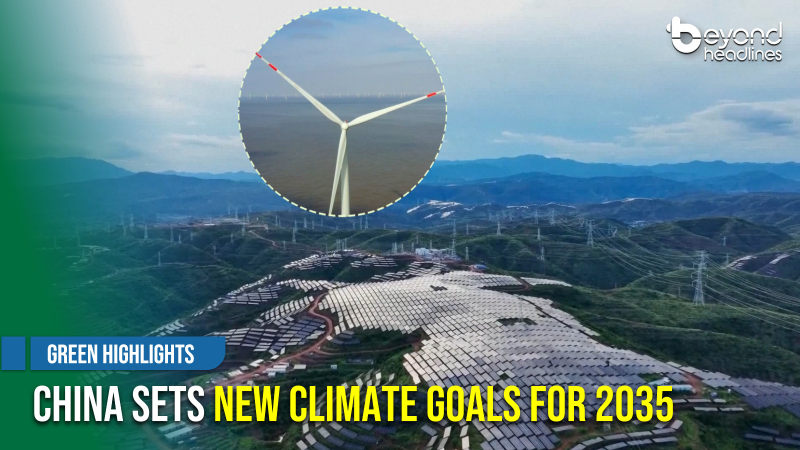 [Green Highlights] China Sets New Climate Goals for 2035