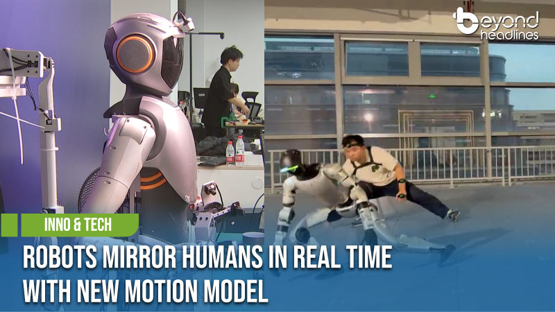 [Inno & Tech] Robots Mirror Humans in Real Time with New Motion Model
