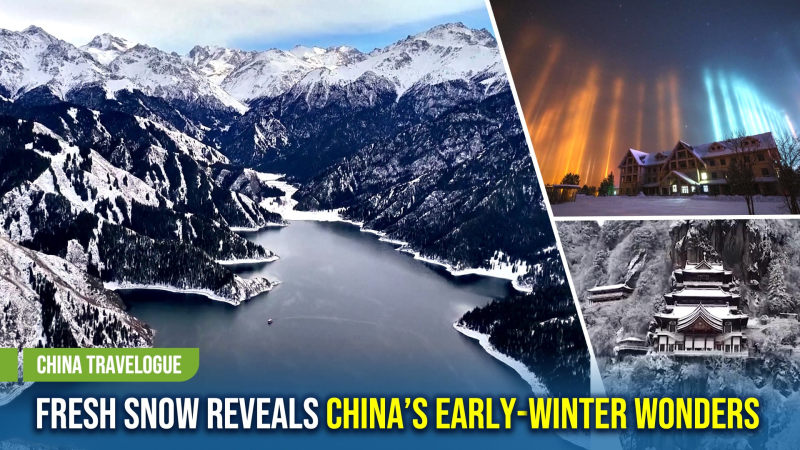 [China Travelogue] Fresh Snow Reveals China’s Early-Winter Wonders
