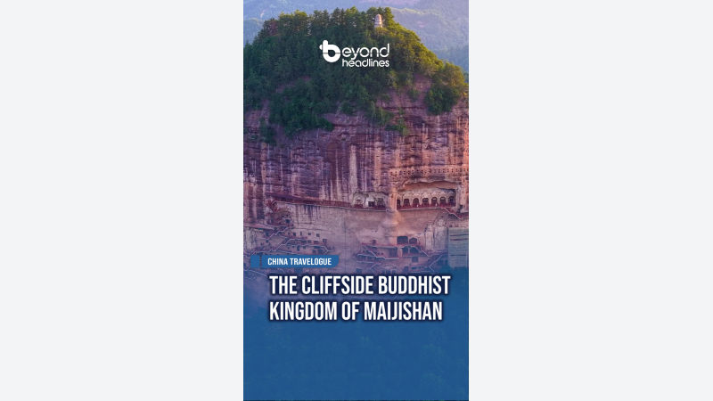 [China Travelogue] The Cliffside Buddhist Kingdom of Maijishan