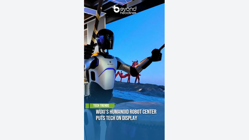[Tech Trends] Wuxi’s Humanoid Robot Center Puts Tech on Display