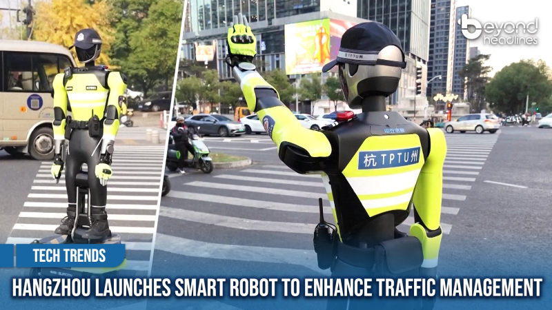 [Tech Trends] Hangzhou Launches Smart Robot to Enhance Traffic Management