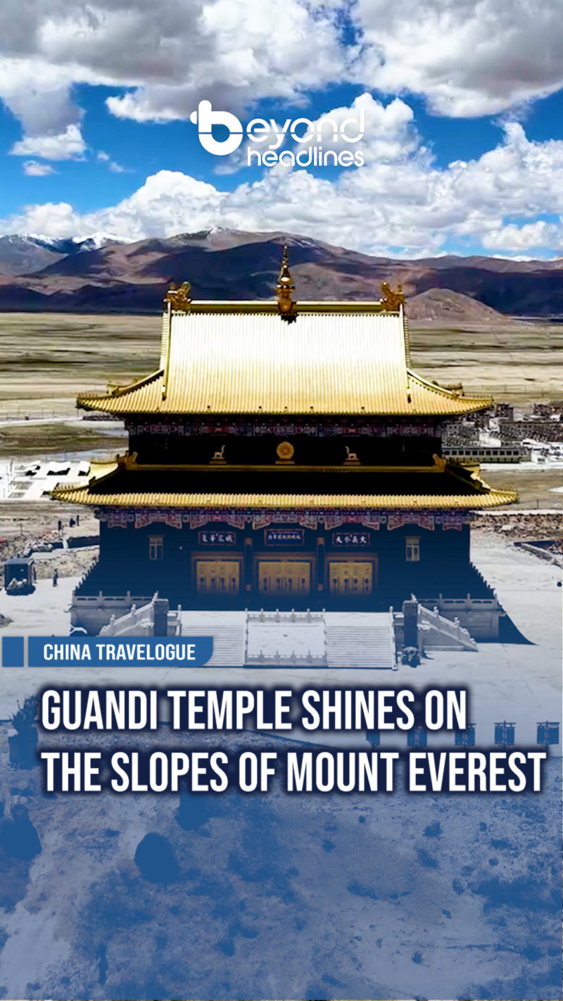 [China Travelogue] Guandi Temple Shines on the Slopes of Mount Everest