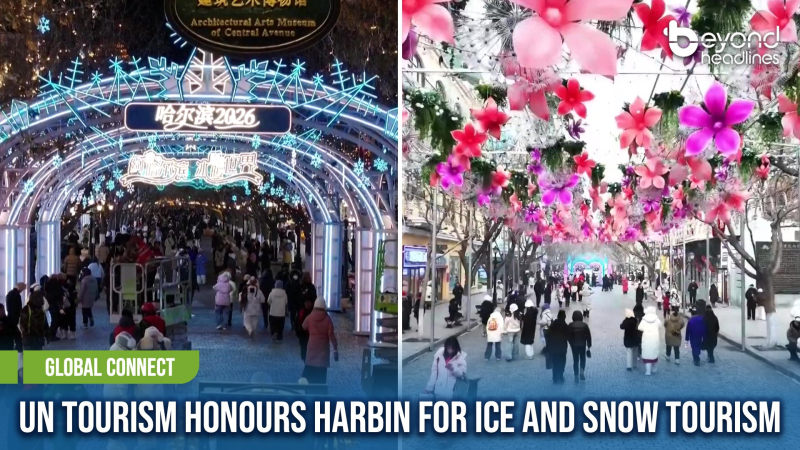 [Global Connect] UN Tourism Honours Harbin for Ice and Snow Tourism