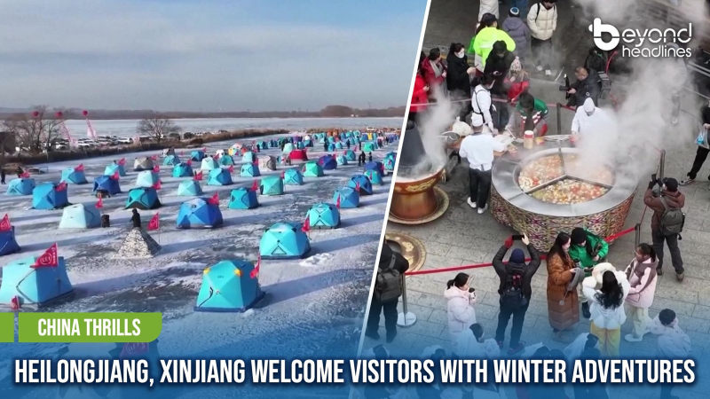 [China Thrills] Heilongjiang, Xinjiang Welcome Visitors with Winter Adventures