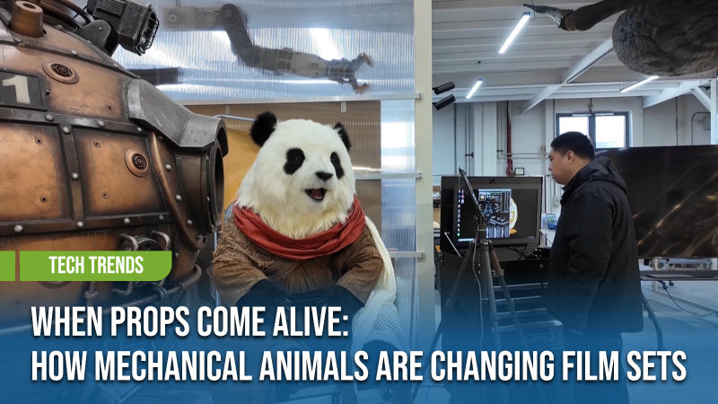 [Tech Trends] When Props Come Alive: How Mechanical Animals Are Changing Film Sets