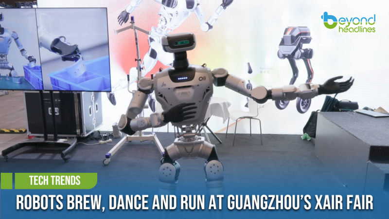 [Tech Trends] Robots Brew, Dance and Run at Guangzhou’s XAIR Fair