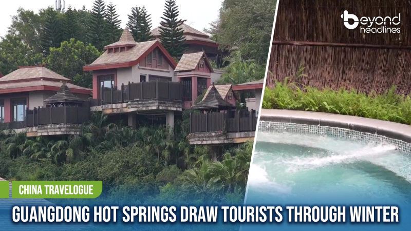 [China Travelogue] Guangdong Hot Springs Draw Tourists Through Winter