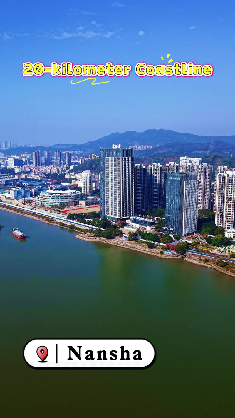 [China Travelogue] Nansha 20km Coastline: A Journey of Scenic Landmarks