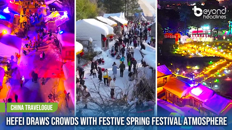 [China Travelogue] Hefei Draws Crowds with Festive Spring Festival Atmosphere