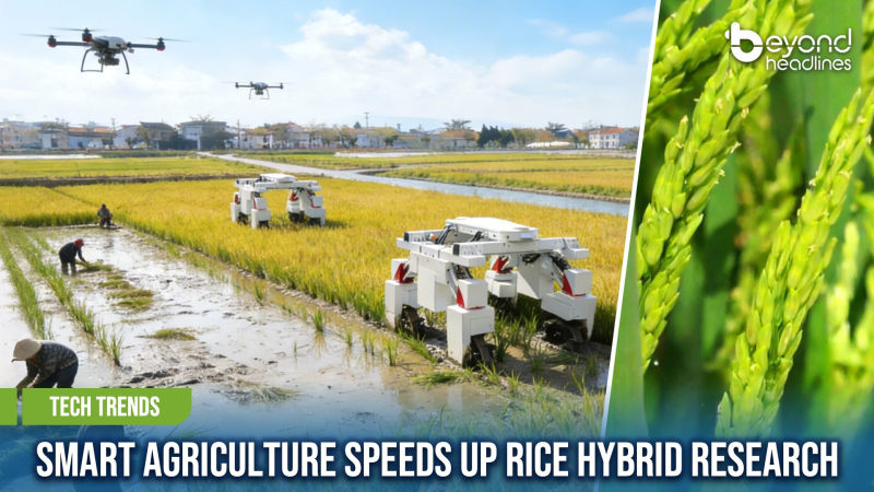 [Tech Trends] Smart Agriculture Speeds Up Rice Hybrid Research