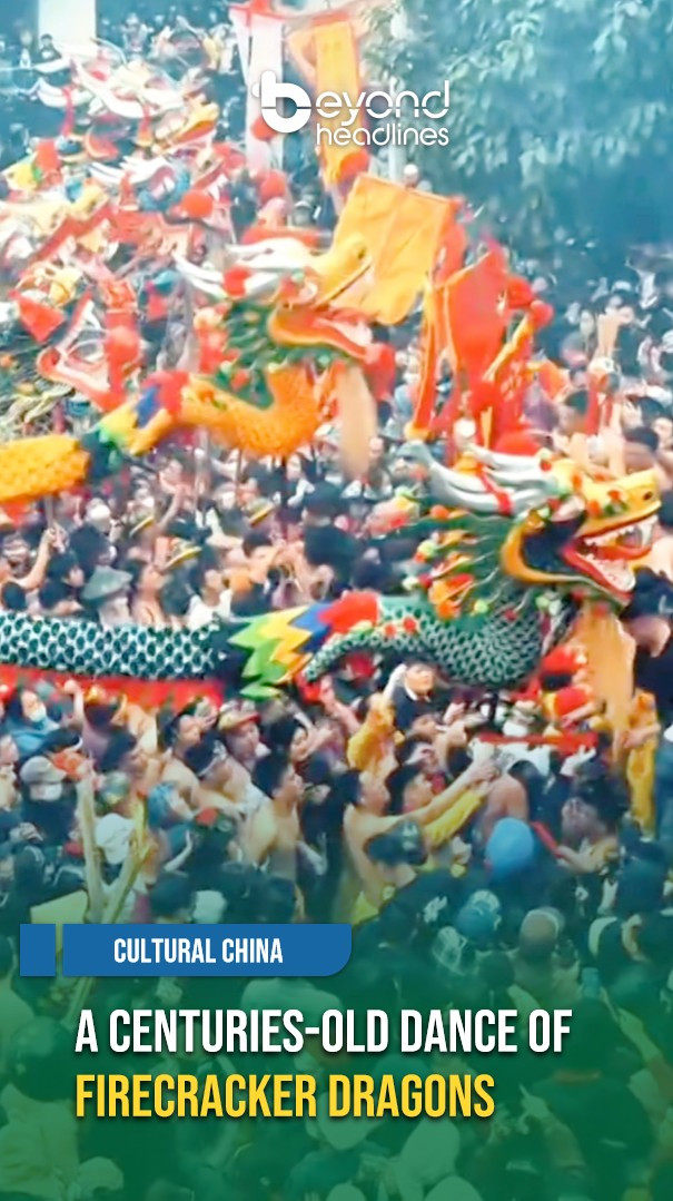 [Cultural China] A Centuries-Old Dance of Firecracker Dragons
