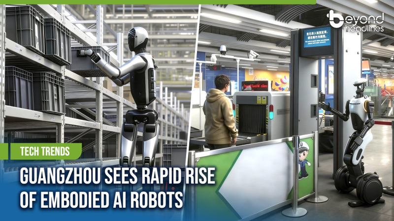 [Tech Trends] Guangzhou Sees Rapid Rise of Embodied AI Robots