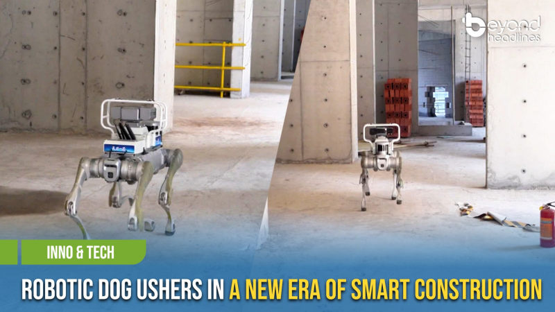 [Inno & Tech] Robotic Dog Ushers in a New Era of Smart Construction