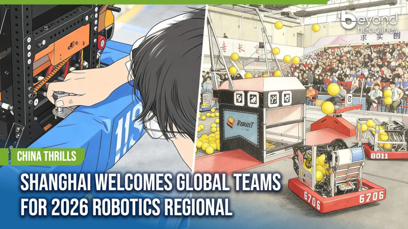 [China Thrills] Shanghai Welcomes Global Teams for 2026 Robotics Regional