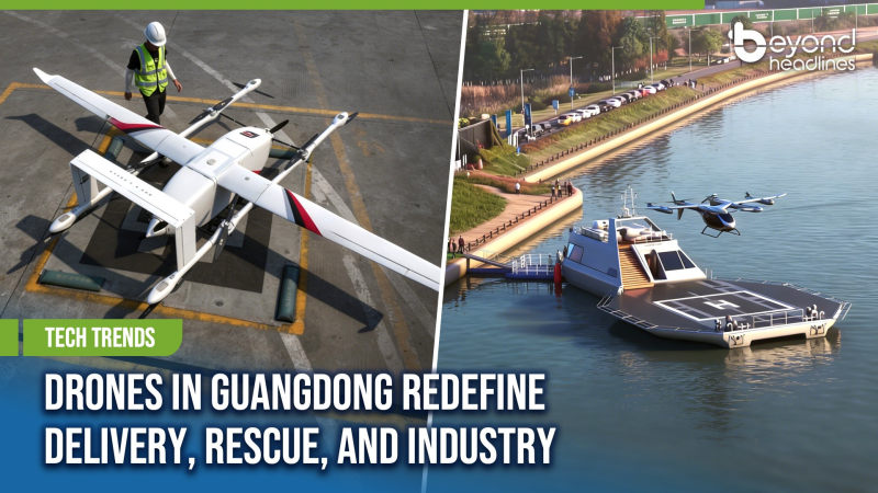 [Tech Trends] Drones in Guangdong Redefine Delivery, Rescue, and Industry