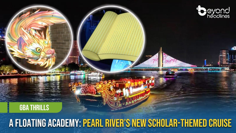[GBA Thrills] A Floating Academy: Pearl River’s New Scholar-Themed Cruise